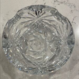 Elegant Crystal Glass Bowl